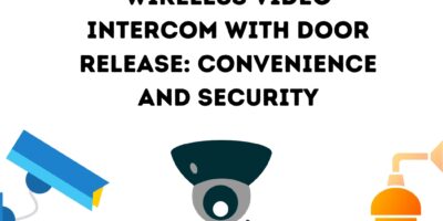 Wireless Video Intercom System with Door Release